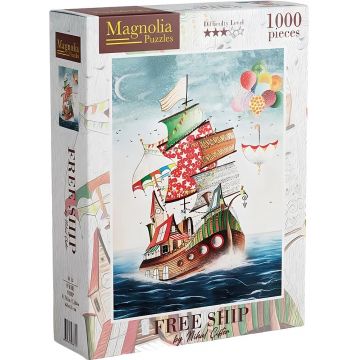 Puzzle Magnolia din 1000 piese - Navă gratuită