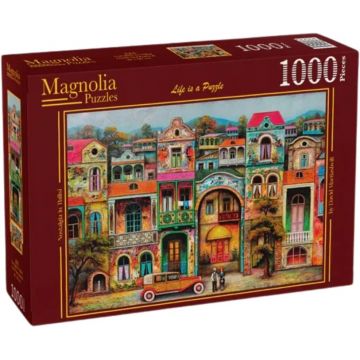 Puzzle Magnolia din 1000 piese - Nostalgie în Tbilisi