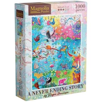 Puzzle Magnolia din 1000 piese - Poveste fără sfârșit