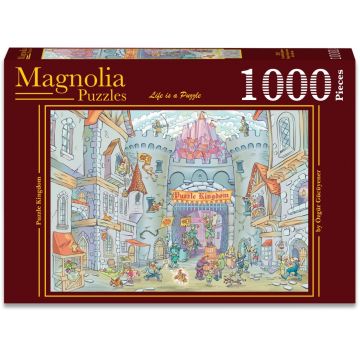 Puzzle Magnolia din 1000 piese - Regatul Puzzle-urilor