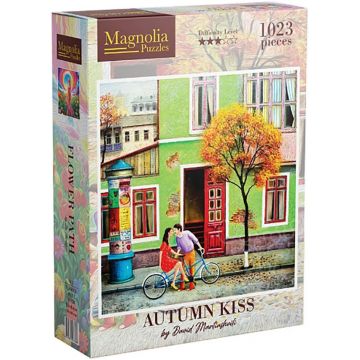 Puzzle Magnolia din 1000 piese - Sărut de toamnă