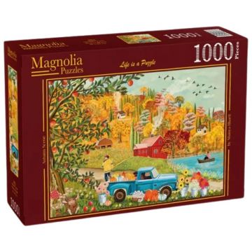 Puzzle Magnolia din 1000 piese - Scenă de toamnă