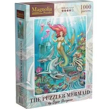 Puzzle Magnolia din 1000 piese - Sirena