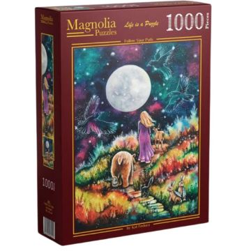 Puzzle Magnolia din 1000 piese - Urmează-ți calea