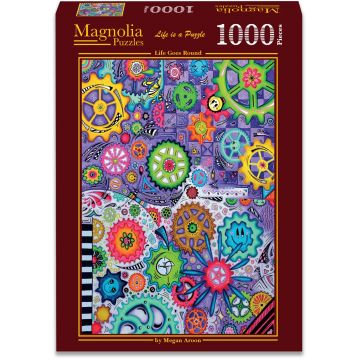 Puzzle Magnolia din 1000 piese - Viata merge mai departe