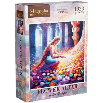 Puzzle Magnolia din 1023 piese - Altarul colorat