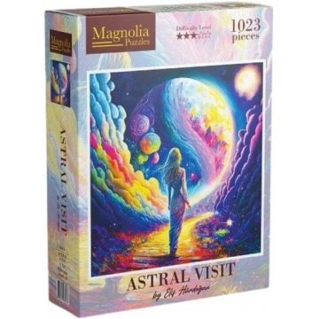 Puzzle Magnolia din 1023 piese - Călătorii astrale