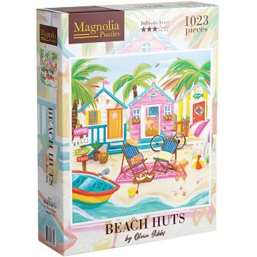 Puzzle Magnolia din 1023 piese - Case de plajă