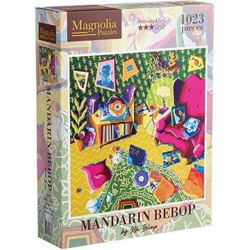 Puzzle Magnolia din 1023 piese - Cu dragoste pentru jazz