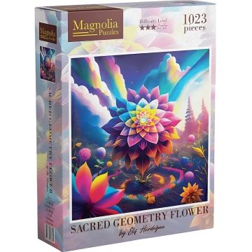 Puzzle Magnolia din 1023 piese - Floare neobișnuită