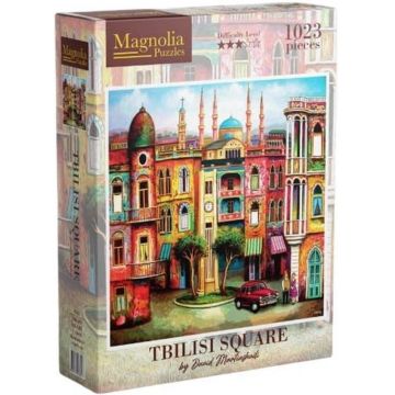 Puzzle Magnolia din 1023 piese - Piața din Tbilisi