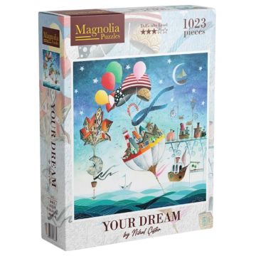Puzzle Magnolia din 1023 piese - Visul tău