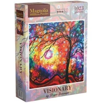 Puzzle Magnolia din 1023 piese - Viziune