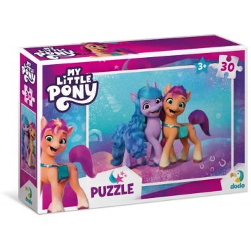 Puzzle pentru copii  DoDo din 30 piese - Micul meu ponei: Izzy și Sunny