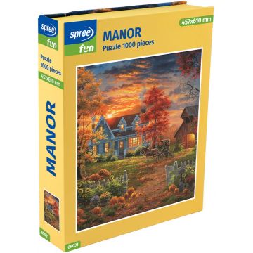 Puzzle Spree din 1000 piese - Conac
