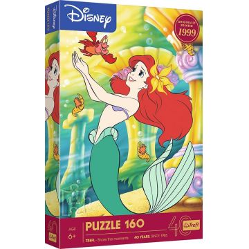 Puzzle Trefl din 160 piese - Mica Sirenă