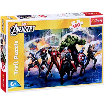 Puzzle Trefl din 160 piese - Răzbunătorii: Superputeri