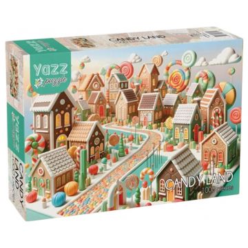 Puzzle Yazz Puzzle din 1000 piese - Țara dulciurilor
