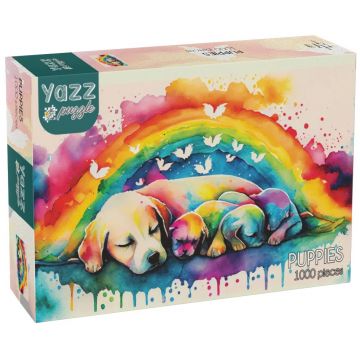 Puzzle Yazz Puzzle din 1000 piese - Căței