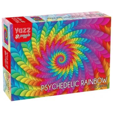 Puzzle Yazz Puzzle din 1000 piese - Curcubeu psihedelic