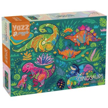 Puzzle Yazz Puzzle din 1000 piese - Dinozauri