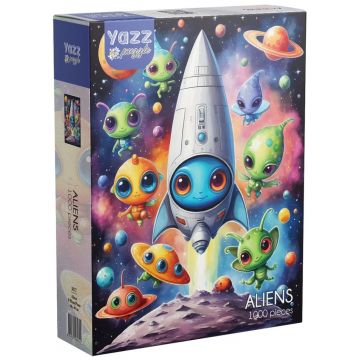 Puzzle Yazz Puzzle din 1000 piese - Extratereștri