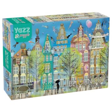 Puzzle Yazz Puzzle din 1000 piese - Oraș belgian