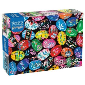 Puzzle Yazz Puzzle din 1000 piese - Ouă colorate de Paște