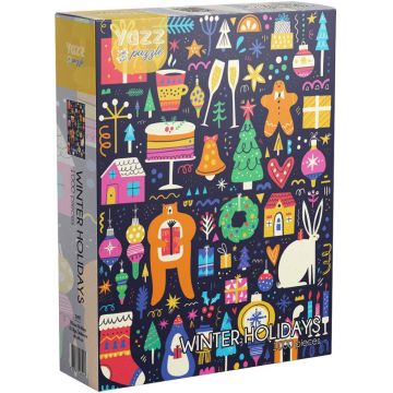 Puzzle Yazz Puzzle din 1000 piese - Sărbători de iarnă