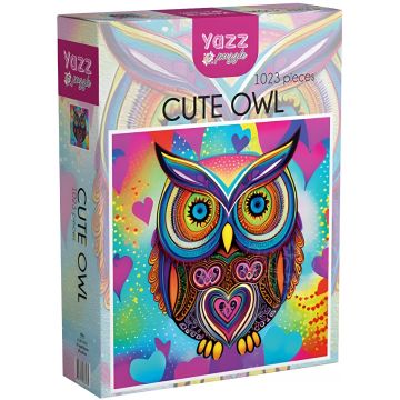 Puzzle Yazz Puzzle din 1023 piese - Bufniță drăguță