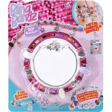 Set creativ Emco – Brățară cu talismane Bling Bandz, sortiment