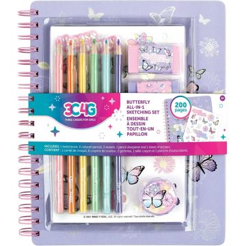 Set de desen  3C4G - Totul într-unul, fluture