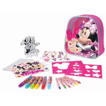 Set de desen AS Company - Minnie Mouse, cu rucsac