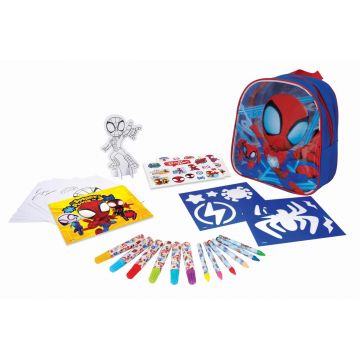 Set de desen AS Company - Spidey and His Amazing Friends, cu rucsac
