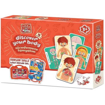 Set educațional Art Kids - Puzzle și unelte de doctor, 54 piese