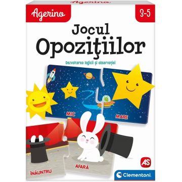 Set educativ Clementoni Agerino - Jocul Opozitiilor
