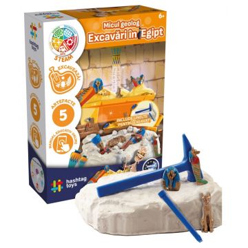 Set pentru copii  Hashtag Toys - Săpături în Egipt