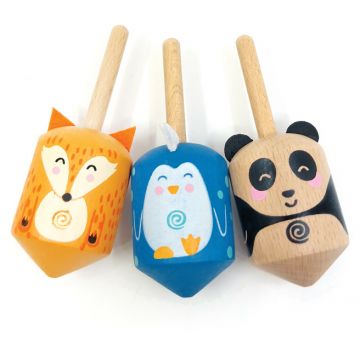 Top din lemn Svoora – Micii prieteni, assortiment