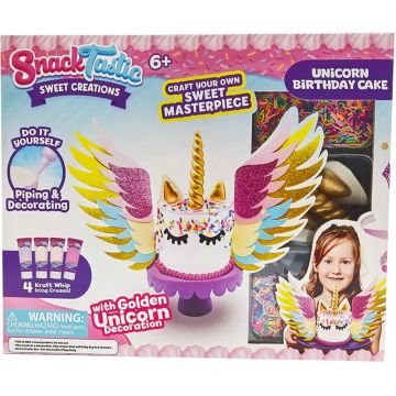Trusă creativă  Felyx Toys Snack Tastic -Bunătăți decorative, tort de ziua de naștere, unicorn