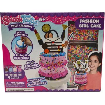 Trusă creativă  Felyx Toys Snack Tastic - Bunătăți decorative, tort Fashion Girl