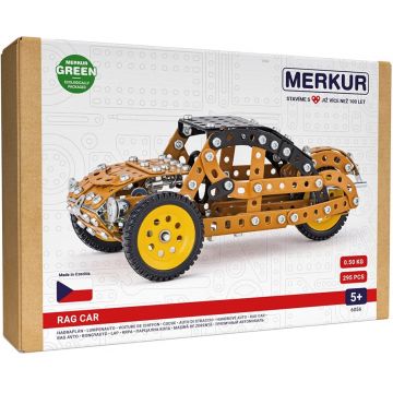 Constructor de metal  Merkur - Mașină cu motor cu reacție, 295 piese