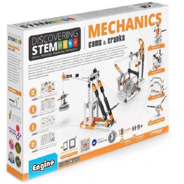 Constructor Engino STEM Mecanică - Manivele și angrenajele