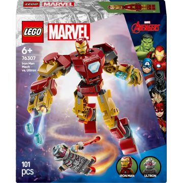 Constructor LEGO Marvel Super Heroes - Iron Man vs Ultron (76307)