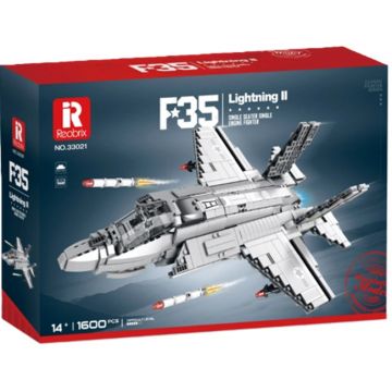 Constructor Reobrix -  Avion F35 Lightning II, 1600 piese