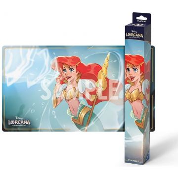 Covoraș de joc de cărți  Ravensburger - Disney Lorcana TCG: Ariel, Sonic Warrior