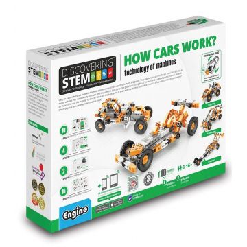 Engino STEM Constructor - Cum funcționează mașinile