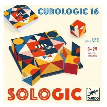 Joc de logică pentru copii Djeco - Cubologic 16
