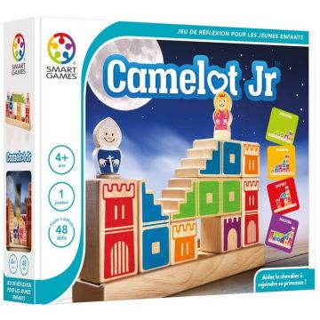 Joc de logică pentru copii Smart Games Preschool Wood - Camelot