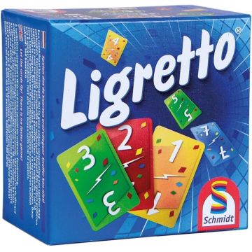 Joc de societate Ligretto card game: Blue set - De familie