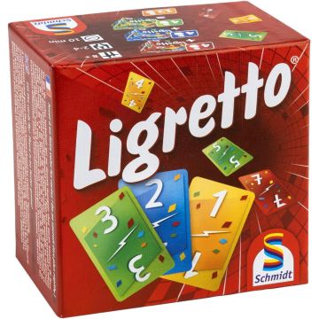 Joc de societate Ligretto Card Game: Red Set - Familial